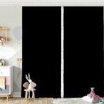 RealHomes Düz Vizon Renkli Dijital Baskılı Çocuk Odası Fon Perde Realhomes