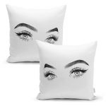 Unicorn Bebek Tasarımlı 2'Li Kırlent Kılıf Seti Realhomes