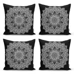 Dini Motif Tasarımlı Dijital Baskılı 4'Lü Kırlent Kılıf Seti Realhomes