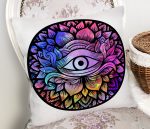 - Rh-K5009-RealHomes-Beyaz-Zeminde-Renkli-Ucuncu-Goz-Motifli-Kirlent-Kilifi-1 - Realhomes RealHomes Beyaz Zeminde Renkli Üçüncü Göz Motifli Kırlent Kılıfı Realhomes