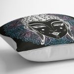 Realhomes Dijital Baskılı Özel Tasarım Dekoratif Modern Kırlent Kılıfı Realhomes