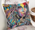 - Rh-K5079-Sulu-Boya-Tuy-Motifli-Renkli-Kadin-Ozel-Tasarim-Kirlent-Kilifi-1 - Realhomes Sulu Boya Tüy Motifli Renkli Kadın Özel Tasarım Kırlent Kılıfı Realhomes