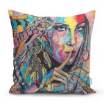 - Rh-K5079-Sulu-Boya-Tuy-Motifli-Renkli-Kadin-Ozel-Tasarim-Kirlent-Kilifi - Realhomes Sulu Boya Tüy Motifli Renkli Kadın Özel Tasarım Kırlent Kılıfı Realhomes