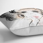 - Rh-K5103-Karakalem-Cizimli-Fashion-Women-Dekoratif-Kirlent-Kilifi-2 - Realhomes Karakalem Çizimli Fashion Women Dekoratif Kırlent Kılıfı Realhomes