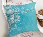 Gökyüzü Temalı Ağaç Motifli Dekoratif Yastık Kılıfı Realhomes