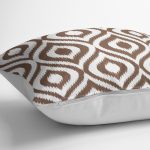 - Rh-K5116kahve-Ozel-Tasarim-Kahve-Ikat-Desenli-Dijital-Baskili-Yastik-Kirlent-Kilifi-2 - Realhomes  Özel Tasarım Kahve İkat Desenli Dijital Baskılı Yastık Kırlent Kılıfı Realhomes