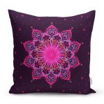 - Rh-K5120-Siyah-Zeminde-Pembe-Neon-Mandala-Desenli-Dekoratif-Kirlent-Kilifi - Realhomes  Siyah Zeminde Pembe Neon Mandala Desenli Dekoratif Kırlent Kılıfı Realhomes