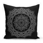 - Rh-K5126-Siyah-Zeminde-Beyaz-Mandala-Desenli-Dekoratif-Yastik-Kilifi - Realhomes  Siyah Zeminde Beyaz Mandala Desenli Dekoratif Yastık Kılıfı Realhomes