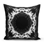 - Rh-K5127-Siyah-Zeminde-Kare-Mandala-Desenli-Ozel-Tasarim-Kirlent-Kilifi - Realhomes Siyah Zeminde Kare Mandala Desenli Özel Tasarım Kırlent Kılıfı Realhomes