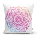 - Rh-K5136-Beyaz-Zeminde-Pembe-Mavi-Mandala-Desenli-Ozel-Tasarim-Kirlent-Kilifi - Realhomes Beyaz Zeminde Pembe Mavi Mandala Desenli Özel Tasarım Kırlent Kılıfı Realhomes