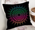 - Rh-K5144-Siyah-Zeminde-Pembe-Yesil-Mandala-Motifli-Kirlent-Kilifi-1 - Realhomes Siyah Zeminde Pembe Yeşil Mandala Motifli Kırlent Kılıfı Realhomes