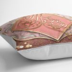 RealHomes Dini Motifli Özel Tasarım Dijital Baskılı Kırlent Kılıfı Realhomes