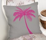 - Rh-K5228fusya-Gri-Zeminde-Fusya-Palmiye-Motifli-Modern-Kirlent-Kilifi-1 - Realhomes Gri Zeminde Fuşya Palmiye Motifli Modern Kırlent Kılıfı Realhomes