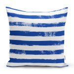 - Rh-K5237lacivert-Lacivert-Cizgili-Motifli-Dekoratif-Modern-Yastik-Kilifi - Realhomes Lacivert Çizgili Motifli Dekoratif Modern Yastık Kılıfı Realhomes