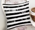 - Rh-K5237siyah-Siyah-Cizgili-Motifli-Dekoratif-Modern-Yastik-Kilifi-1 - Realhomes Siyah Çizgili Motifli Dekoratif Modern Yastık Kılıfı Realhomes