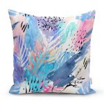 - Rh-K5249-Sulu-Boya-Yapraklar-Ozel-Tasarim-Modern-Yastik-Kilifi - Realhomes Sulu Boya Yapraklar Özel Tasarım Modern Yastık Kılıfı Realhomes