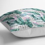 - Rh-K5261-Benekli-Zemin-Uzerinde-Yesil-Ve-Pembe-Yaprak-Motifli-Yastik-Kilifi-2 - Realhomes Benekli Zemin Üzerinde Yeşil Ve Pembe Yaprak Motifli Yastık Kılıfı Realhomes