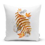 - Rh-K5281-Beyaz-Mermer-Zemin-Uzerinde-Sonbahar-Kurumus-Yaprak-Desenli-Kirlent-Kilifi - Realhomes Beyaz Mermer Zemin Üzerinde Sonbahar Kurumuş Yaprak Desenli Kırlent Kılıfı Realhomes