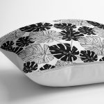 - Rh-K5289-Siyah-Ve-Beyaz-Yaprak-Motifli-Dekoratif-Yastik-Kilifi-2 - Realhomes Siyah Ve Beyaz Yaprak Motifli Dekoratif Yastık Kılıfı Realhomes