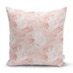 - Rh-K5292-Gri-Zemin-Uzerinde-Pembe-Ozel-Tasarim-Yaprak-Motifli-Kirlent-Kilifi - Realhomes Gri Zemin Üzerinde Pembe Özel Tasarım Yaprak Motifli Kırlent Kılıfı Realhomes