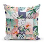 - Rh-K5307-Geometrik-Sekillerde-Gul-Motifli-Ozel-Tasarim-Kirlent-Kilifi - Realhomes  Geometrik Şekillerde Gül Motifli Özel Tasarım Kırlent Kılıfı Realhomes