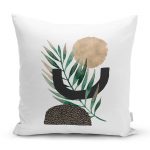 - Rh-K5308-Beyaz-Zemin-Uzerinde-Soyut-Yaprak-Cizimli-Dekoratif-Kirlent-Kilifi - Realhomes Beyaz Zemin Üzerinde Soyut Yaprak Çizimli Dekoratif Kırlent Kılıfı Realhomes