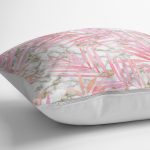 - Rh-K5311-Mermer-Zemin-Uzerinde-Gold-Aytinti-Temali-Pembe-Tropik-Yaprak-Desenli-Kirlent-Kilifi-2 - Realhomes Mermer Zemin Üzerinde Gold Aytıntı Temalı Pembe Tropik Yaprak Desenli Kırlent Kılıfı Realhomes