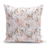 - Rh-K5345-Tropik-Yapraklar-Uzerinde-Antik-Yunan-Tanrisi-Desenli-Kirlent-Kilifi - Realhomes Tropik Yapraklar Üzerinde Antik Yunan Tanrısı Desenli Kırlent Kılıfı Realhomes