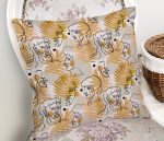 - Rh-K5347-Tropik-Gold-Yapraklar-Uzerinde-Antik-Yunan-Tanrisi-Desenli-Kirlent-Kilifi-1 - Realhomes  Tropik Gold Yapraklar Üzerinde Antik Yunan Tanrısı Desenli Kırlent Kılıfı Realhomes