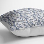 - Rh-K5382-Lavivet-Zeminde-Beyaz-Yaprakli-Dekoratif-Kirlent-Kilifi-2 - Realhomes Lavivet Zeminde Beyaz Yapraklı Dekoratif Kırlent Kılıfı Realhomes