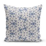 - Rh-K5408-Gri-Zeminde-Kar-Taneleri-Baskili-Dekoratif-Kirlent-Kilifi - Realhomes Gri Zeminde Kar Taneleri Baskılı Dekoratif Kırlent Kılıfı Realhomes