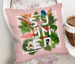 - Rh-K5505-Pembe-Summer-Filamingo-Ozel-Tasarim-Kirlent-Kilifi-1 - Realhomes Pembe Summer Filamingo Özel Tasarım Kırlent Kılıfı Realhomes