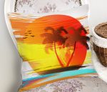 - Rh-K5510-Gun-Batiminda-Palmiye-Agac-Temali-Ozel-Tasarim-Yastik-Kilifi-1 - Realhomes Gün Batımında Palmiye Ağaç Temalı Özel Tasarım Yastık Kılıfı Realhomes