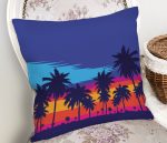 - Rh-K5513-Gun-Batiminda-Palmiye-Agac-Tasarimli-Kirlent-Kilifi-1 - Realhomes Gün Batımında Palmiye Ağaç Tasarımlı Kırlent Kılıfı Realhomes