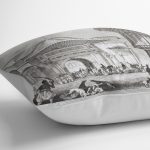 Osmanlı Çarşı Temalı Dekoratif Kırlent Kılıfı Realhomes