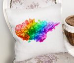 Renli Duman Motifli Modern Yastık Kılıfı Realhomes