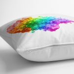 Renli Duman Motifli Modern Yastık Kılıfı Realhomes