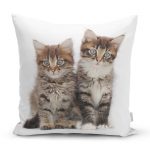 - Rh-K5616-Sevimli-Tekir-Kedicikler-Modern-Yastik-Kilifi - Realhomes Sevimli Tekir Kedicikler Modern Yastık Kılıfı Realhomes