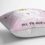 - Rh-K5687-My-Princess-Pembe-Cizgiler-Uzerinde-Tacli-Kedicik-Yastik-Kilifi-2 - Realhomes My Princess Pembe Çizgiler Üzerinde Taçlı Kedicik Yastık Kılıfı Realhomes