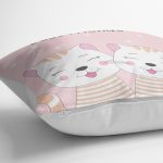 - Rh-K5708-Best-Friends-Kediler-Ozel-Tasarimli-Kirlent-Kilifi-2 - Realhomes Best Friends Kediler Özel Tasarımlı Kırlent Kılıfı Realhomes