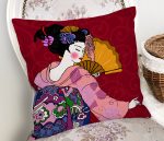 - Rh-K5790-Yelpazeli-Japon-Kadin-Motifli-Dekoratif-Yastik-Kilifi-1 - Realhomes Yelpazeli Japon Kadın Motifli Dekoratif Yastık Kılıfı Realhomes