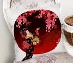 - Rh-K5799-Cicek-Desenli-Yelpazeli-Japon-Kiz-Motifli-Modern-Kirlent-Kilifi-1 - Realhomes Çiçek Desenli Yelpazeli Japon Kız Motifli Modern Kırlent Kılıfı Realhomes