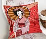 - Rh-K5801-Kahverengi-Semsiyeli-Japon-Bayan-Motifli-Dijital-Baskili-Kirlent-Kilifi-1 - Realhomes Kahverengi Şemsiyeli Japon Bayan Motifli Dijital Baskılı Kırlent Kılıfı Realhomes