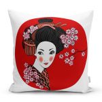 - Rh-K5807-Beyaz-ve-Kirmizi-Zeminde-Papatya-Tasarimli-Japon-Kiz-Modern-Kirlent-Kilifi - Realhomes  Beyaz ve Kırmızı Zeminde Papatya Tasarımlı Japon Kız Modern Kırlent Kılıfı Realhomes