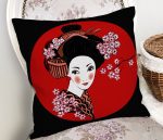 - Rh-K5808-Siyah-ve-Kirmizi-Zeminde-Papatya-Tasarimli-Japon-Kiz-Modern-Yastik-Kilifi-1 - Realhomes  Siyah ve Kırmızı Zeminde Papatya Tasarımlı Japon Kız Modern Yastık Kılıfı Realhomes