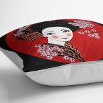 - Rh-K5808-Siyah-ve-Kirmizi-Zeminde-Papatya-Tasarimli-Japon-Kiz-Modern-Yastik-Kilifi-2 - Realhomes  Siyah ve Kırmızı Zeminde Papatya Tasarımlı Japon Kız Modern Yastık Kılıfı Realhomes