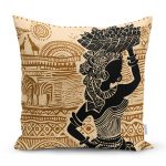 - Rh-K5836-Etnik-Desen-Zeminli-Afrika-Kadin-Motifli-Dekoratif-Yastik-Kilifi - Realhomes Etnik Desen Zeminli Afrika Kadın Motifli Dekoratif Yastık Kılıfı Realhomes