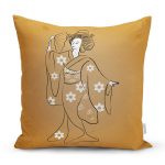 Realhomes Dijital Baskılı Özel Tasarım Dekoratif Modern Kırlent Kılıfı Realhomes