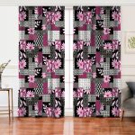 - Rh-Perde-2490-Mozaik-Desenli-Geometrik-Sekiller-Salon-Fon-Perde - Realhomes Mozaik Desenli Geometrik Şekiller Salon Fon Perde Realhomes