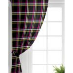 - Rh-Perde-3091-Siyah-Sari-Pembe-Ekose-Desenli-Dijital-Baskili-Salon-Fon-Perde-1 - Realhomes  Siyah Sarı Pembe Ekose Desenli Dijital Baskılı Salon Fon Perde Realhomes